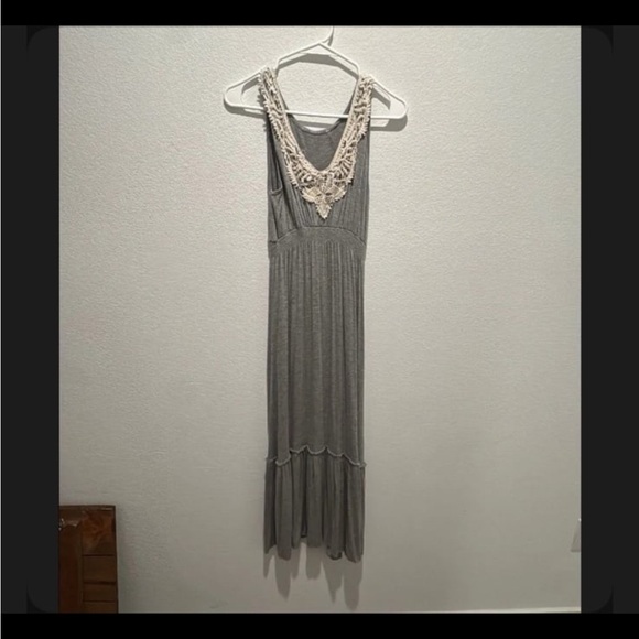 Casual grey maxi dress size S - Picture 1 of 1